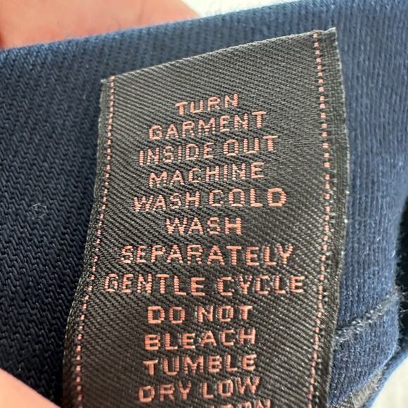 NEW Jen7 by 7 For All Mankind Dark Wash Comfort Skinny Jeans Sz 4 - Picture 10 of 10